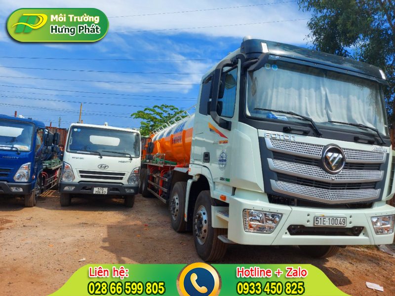 Dịch vụ hút nước thải công nghiệp với nhiều ưu điểm