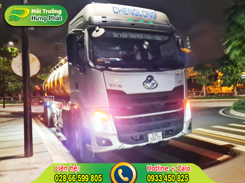 Dịch vụ hút nước thải công nghiệp với quy trình chuyên nghiệp