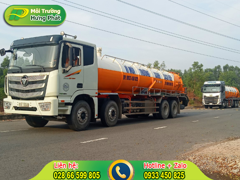 Dịch vụ hút nước thải công nghiệp