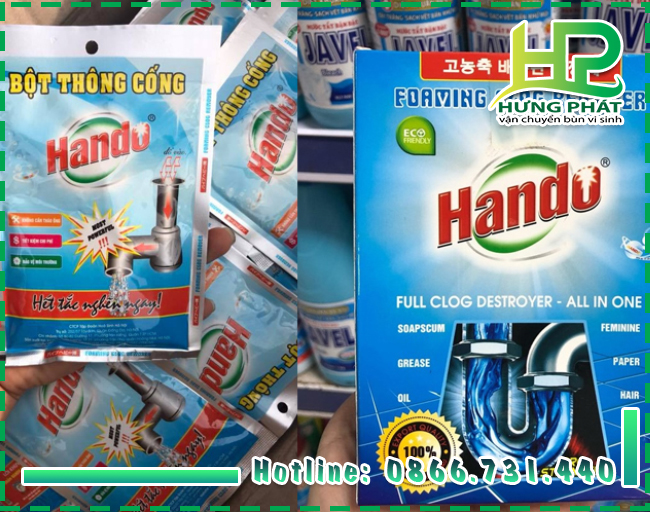 Thông tin về nước thông cống HN168