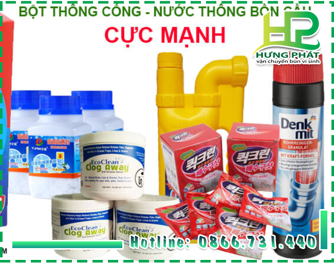 Công dụng của nước thông cống HN168