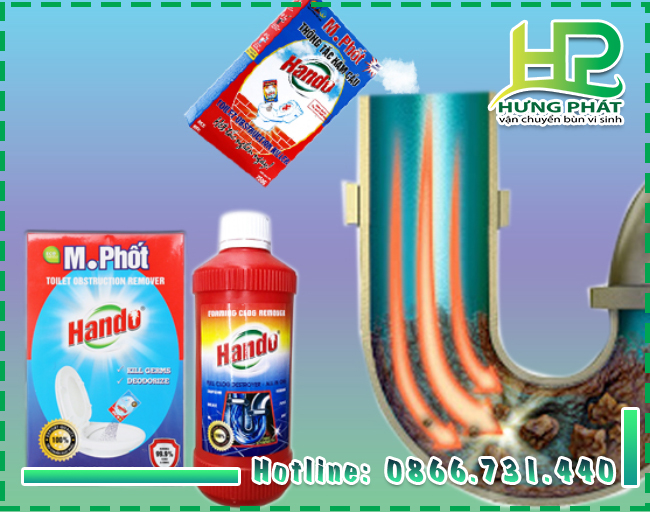 Có nên dùng nước thông cống HN168 không