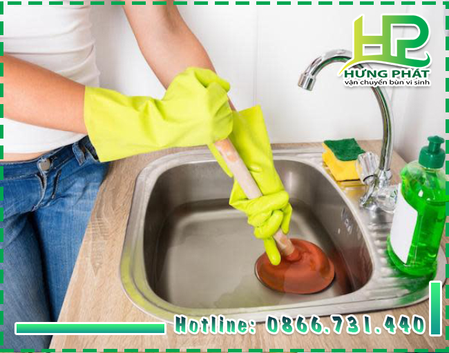 Các cách thông nghẹt bồn rửa chén hiệu quả