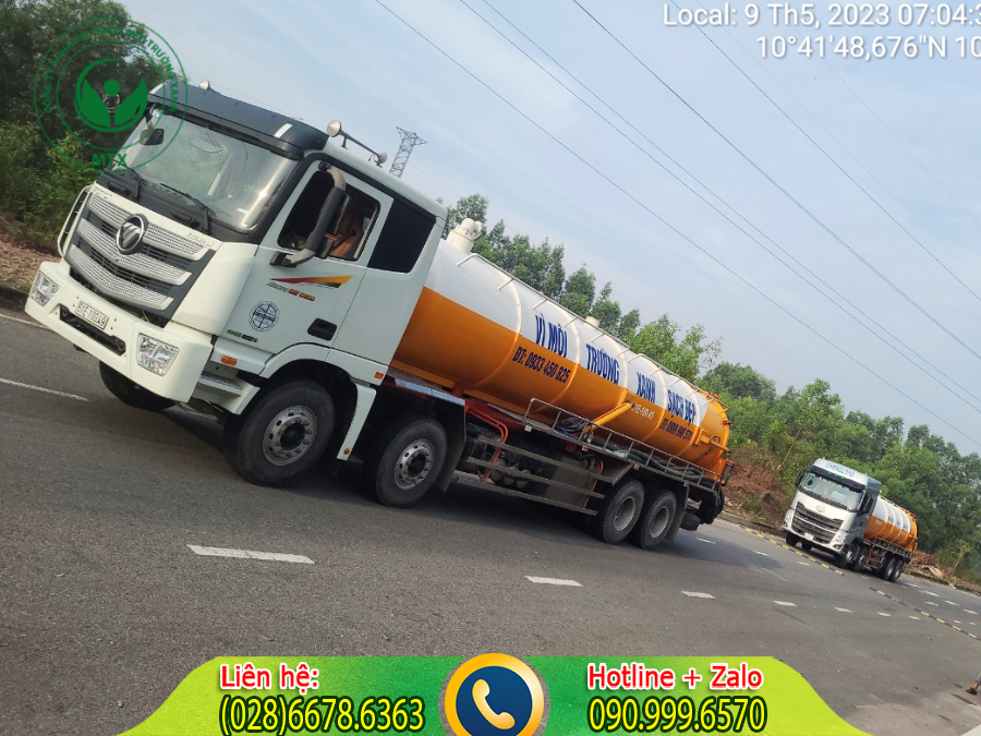 Dịch vụ thu gom b&ugrave;n thải c&ocirc;ng nghiệp gi&aacute; rẻ